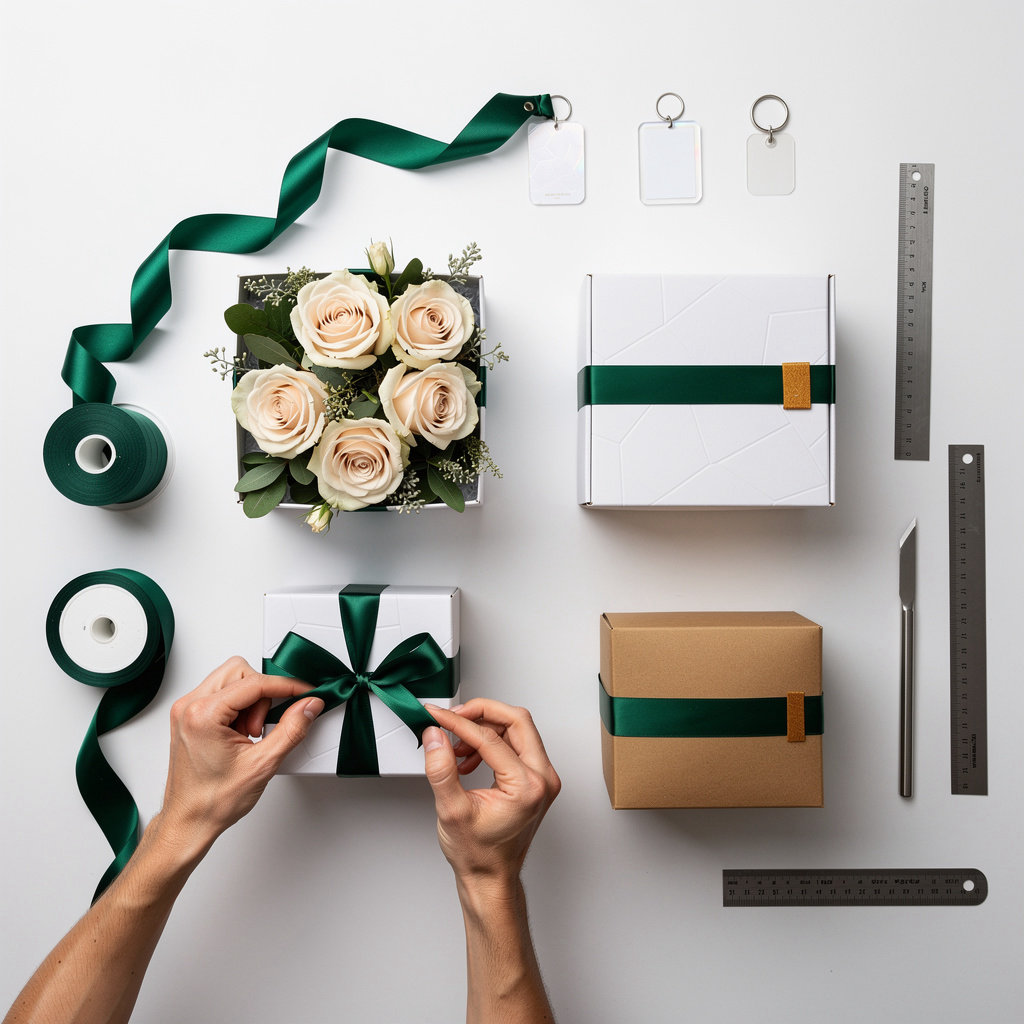 Hadiah Touch premium gift boxes and custom packaging solutions displayed with elegant design